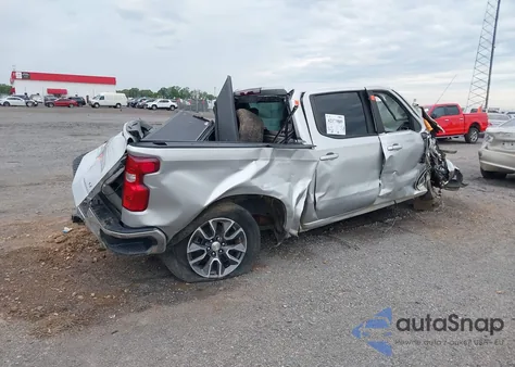 2020 Chevrolet Silverado 1500 4Wd Short Bed Lt из США, поврежденный, VIN 3GCUYDED3LG258445